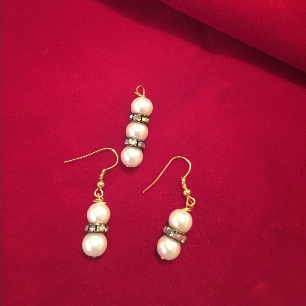 Earrings pendant set
